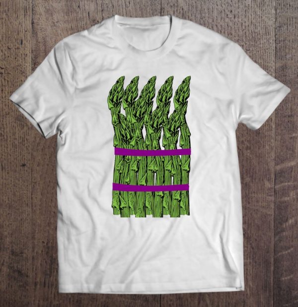 halloween vegetable asparagus stalk costume t-shirt