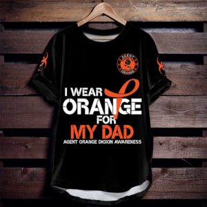 i wear orange for my dad custom all over print t-shirt