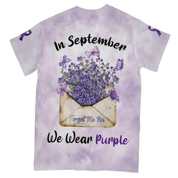 in september we wear purple alzheimer's awareness aop t-shirt