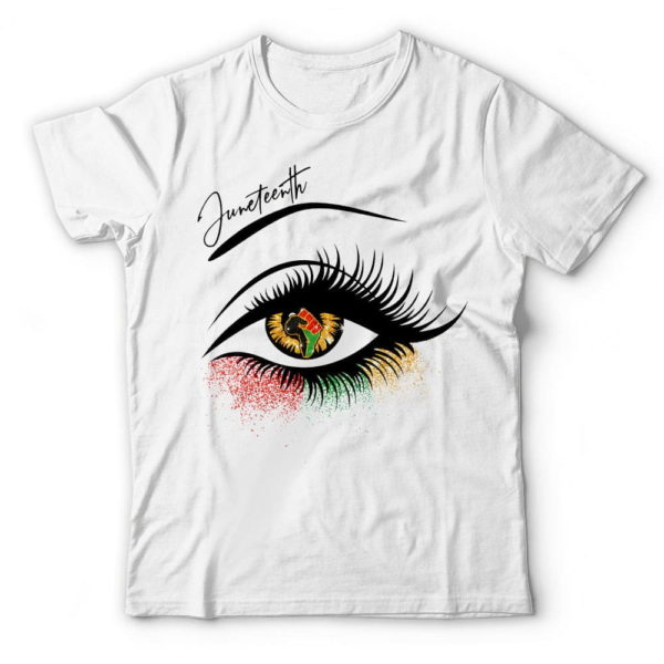 juneteenth eye t-shirt design, juneteenth presents t-shirt