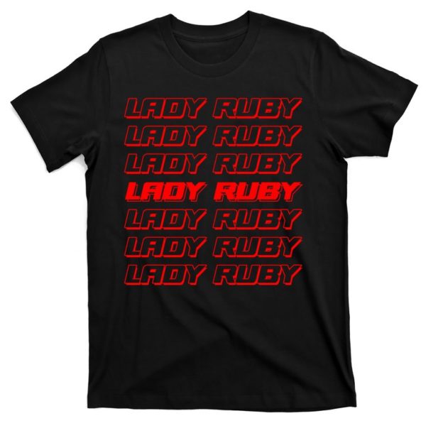 justice for lady ruby t-shirt