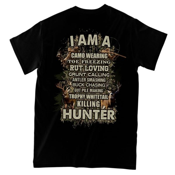 live to hunt all over print t-shirt, hunting t-shirt