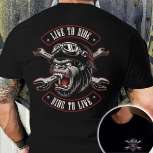 live to ride ride to live all over print t-shirt