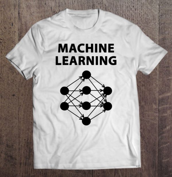 machine learning neural network data scientist t-shirt