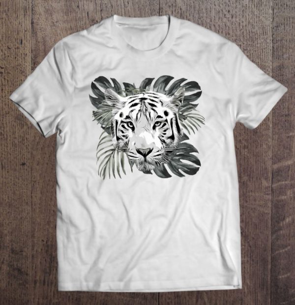men's thoughtful white tiger lovers gifts t-shirt