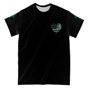 no one fights alone ovarian cancer awareness all over print t-shirt