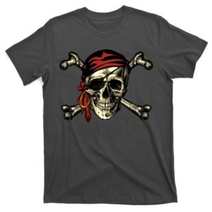 pirate skull crossbones t-shirt