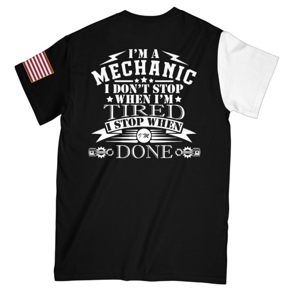 proud mechanic all over t-shirt