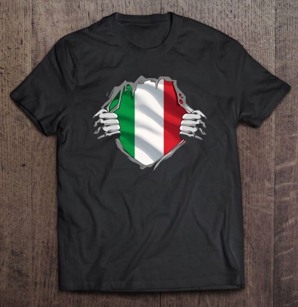 super italian heritage proud italy roots flag tee shirt