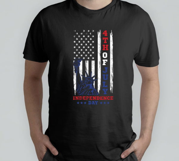 4th of july independence day t-shirt