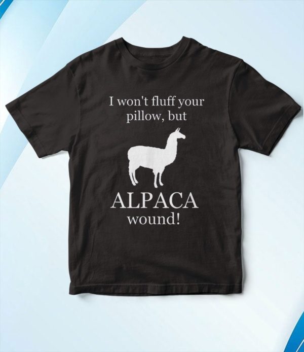 alpaca wound t-shirt