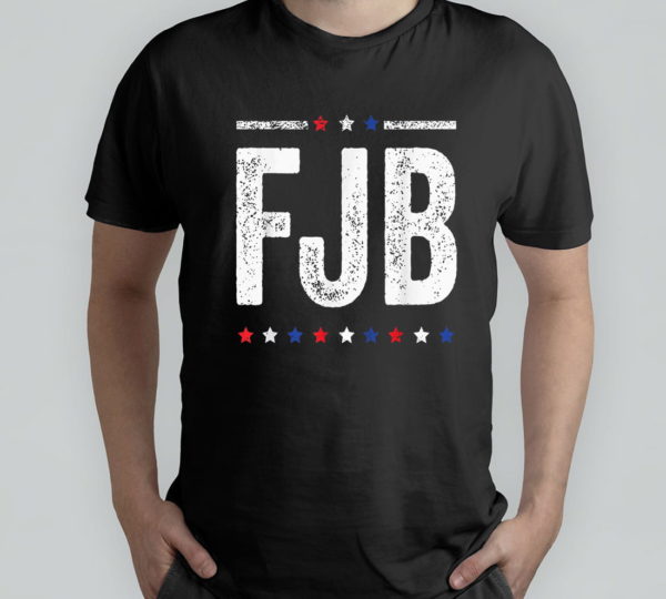 fjb pro america us flag f biden political fjb t-shirt