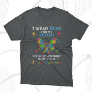 autistic autism butterfly shirts