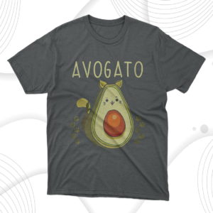 cute avogato cat avocado funny cinco de mayo costume t-shirt
