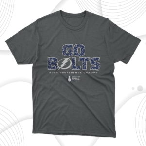 tampa bay lightning fanatics branded 2022 eastern conference champions home ice t-shirt