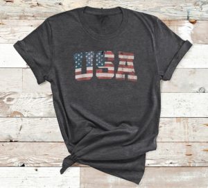 usa us flag patriotic 4th of july america t-shirt