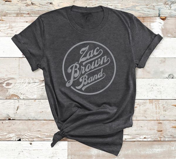 zac brown band - circle logo t-shirt