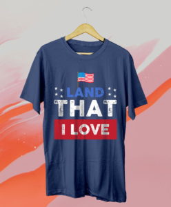 america land that i love t-shirt