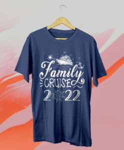 family cruise 2022 cruise boat trip family matching 2022 t-shirt
