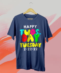 twosday tuesday february 22nd 2022 t-shirt