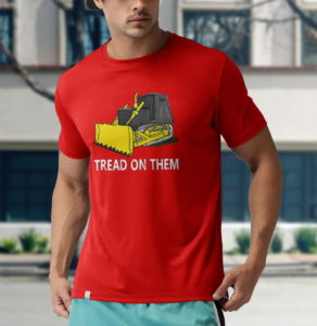 killdozer tread on them unisex t-shirt