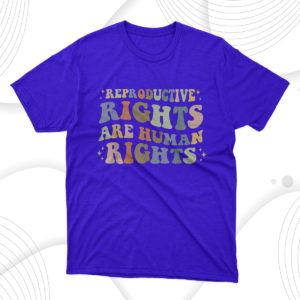 aesthetic reproductive rights are human rights feminist t-shirt