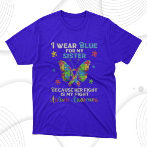 autistic autism butterfly shirts