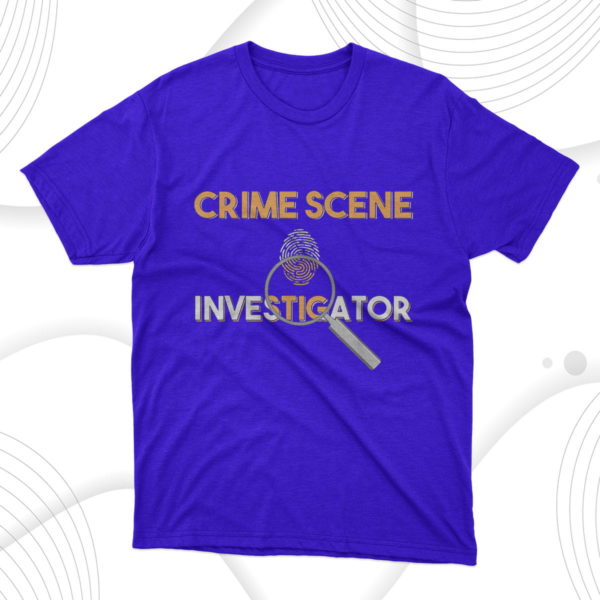 criminologist detective private eye crime scene investigator t-shirt