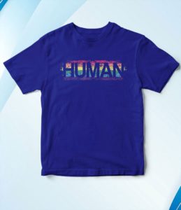 human lgbt lgbtq gay pride rainbow flag proud t-shirt