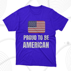 proud to be american t-shirt