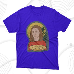 st lucy st lucia patron of eyes and blind catholic saints t-shirt