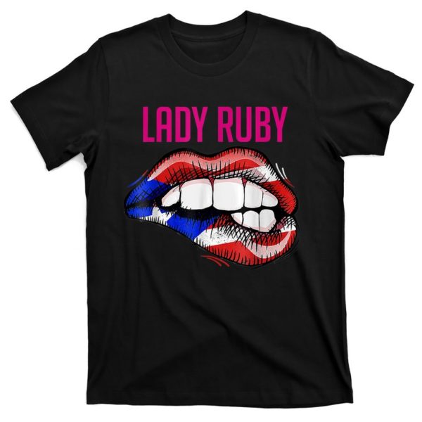 team lady ruby #ladyruby t-shirt
