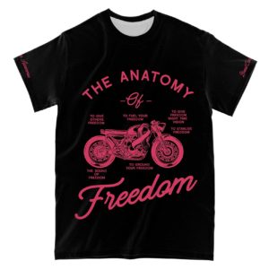 the anatomy of freedom breast cancer awareness all over print t-shirt