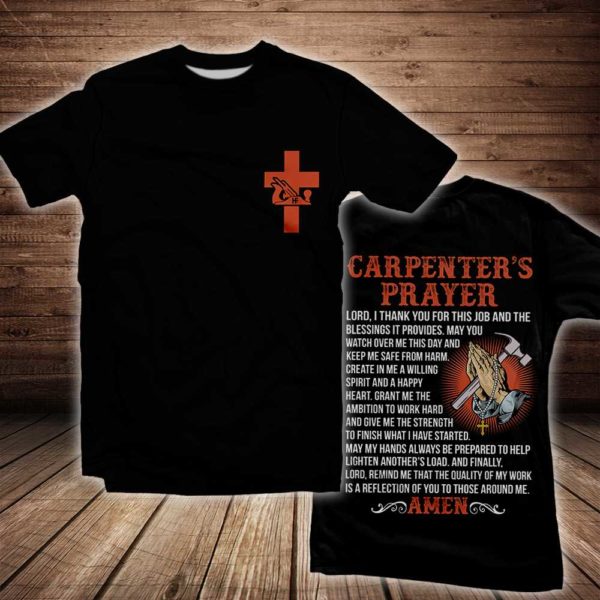 the carpenter face jesus christian all over print t-shirt