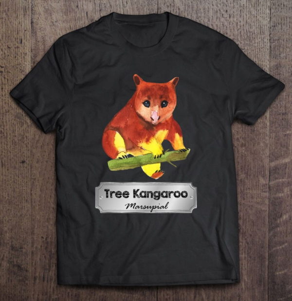tree kangaroo marsupial australia wildlife t-shirt