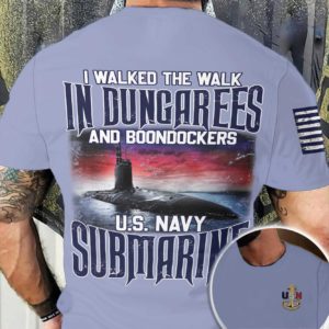 u.s navy submarine all over print t-shirt