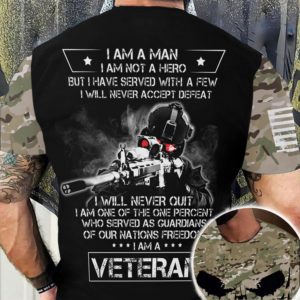 veteran i am a man all over print t-shirt, skull camouflage veteran shirt