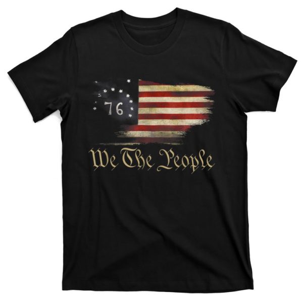 we the people american history 1776 independence day vintage t-shirt