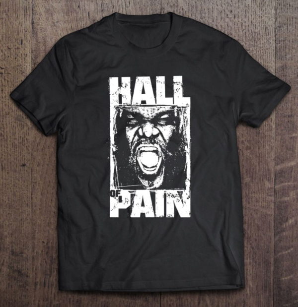 wwe mark henry hall of pain graphic t-shirt