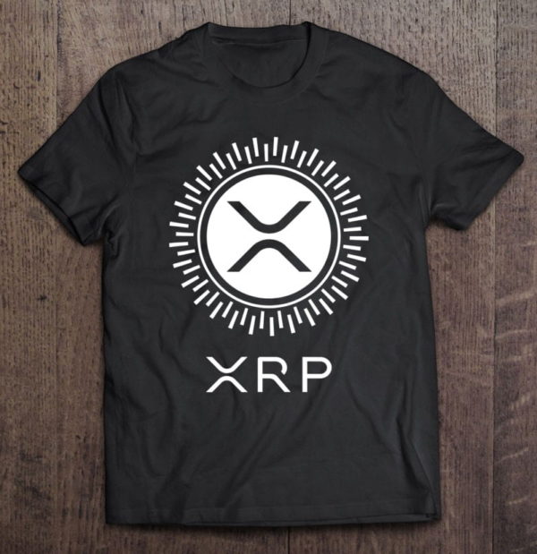 xrp cryptocurrency xrp logo circle crypto currency xrp t-shirt