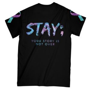 your life matters suicide prevention awareness aop t-shirt, your story is not over suicide prevention shirt