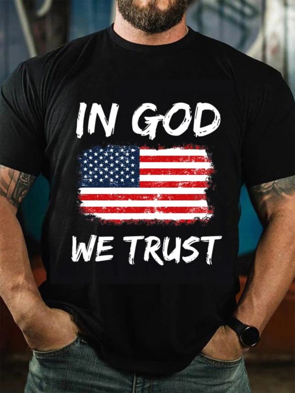 in god we trust american flag t shirt vwzt3