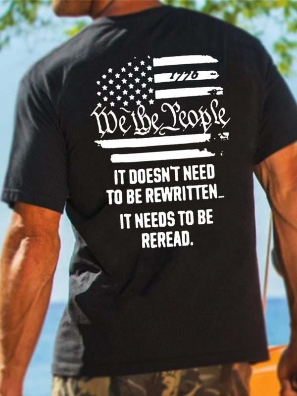 it doesnt need to be rewritten t shirt ulgve