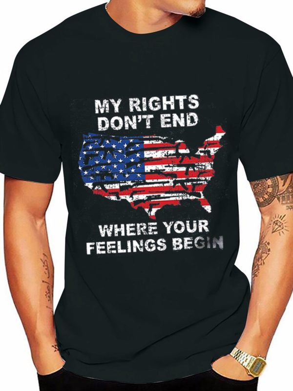 my rights dont end where your feelings begin t shirt hnuhh