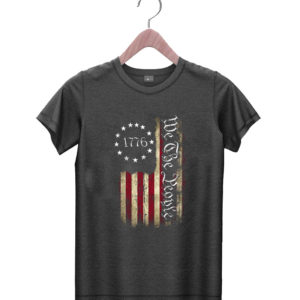 t shirt black 1776 we the people patriotic american constitution QFePw