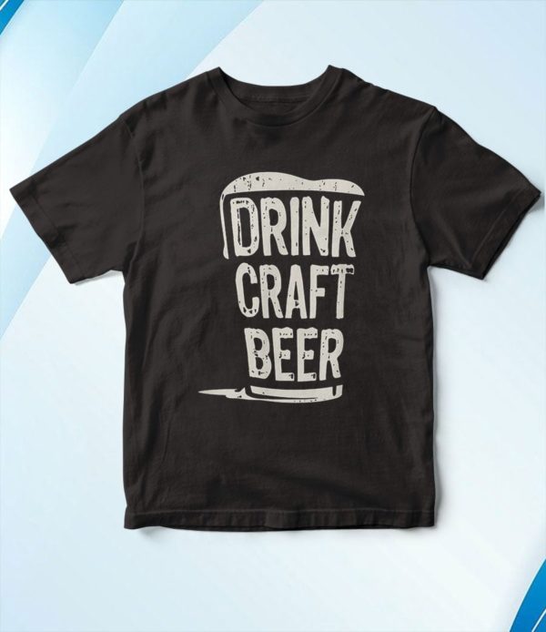 t shirt black drink craft beer atxbd