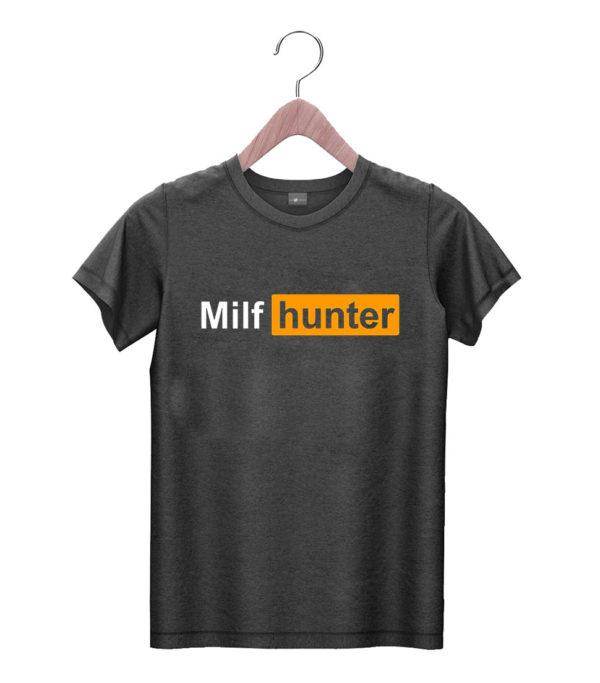 t shirt black milf hunter eqy11