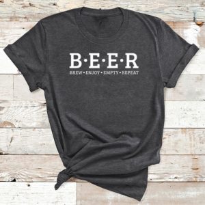 t shirt dark heather beer brewer craft beer brewmaster cuplh