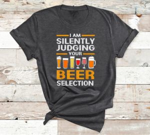 t shirt dark heather craft beer i am silently judging your beer selection r2uae