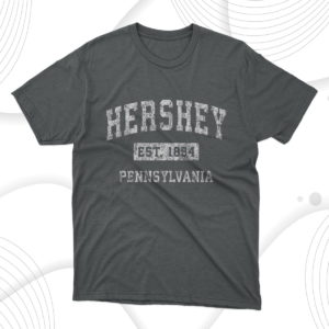 hershey pennsylvania pa vintage established sports design t-shirt